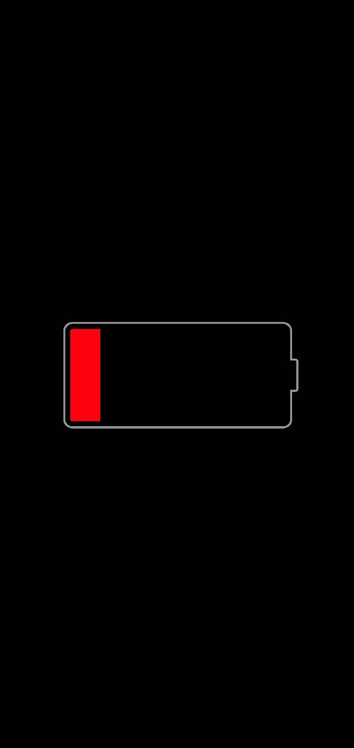low battery