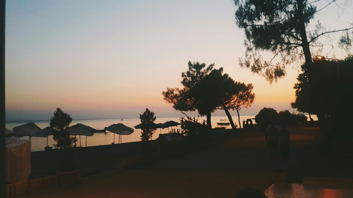 Sunset and Dayoff
