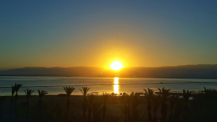 sunrise over the mountains