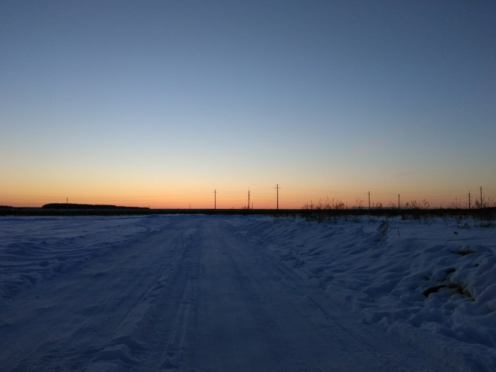The winter horizon