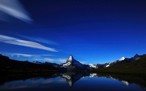 alps, reflection achtergronden