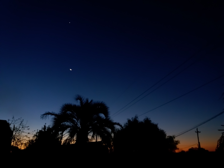 atardecer luna