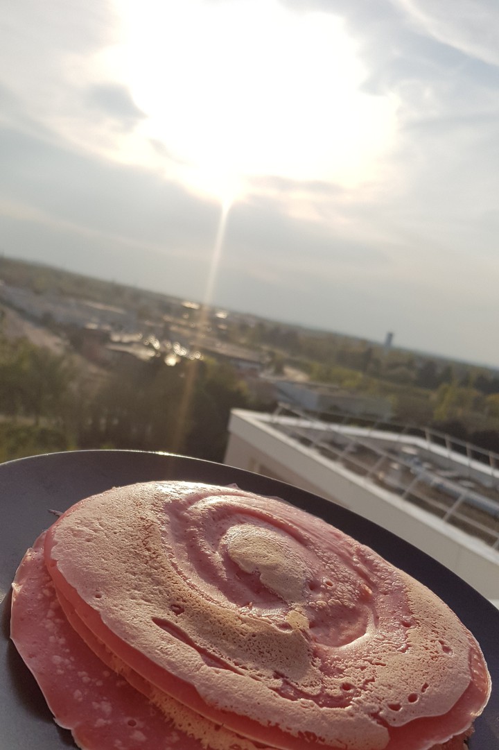 Crêpes roses