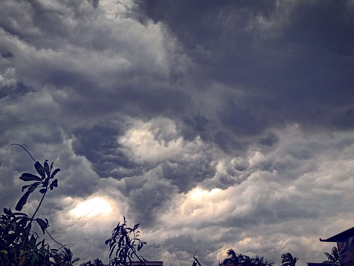 layered clouds.