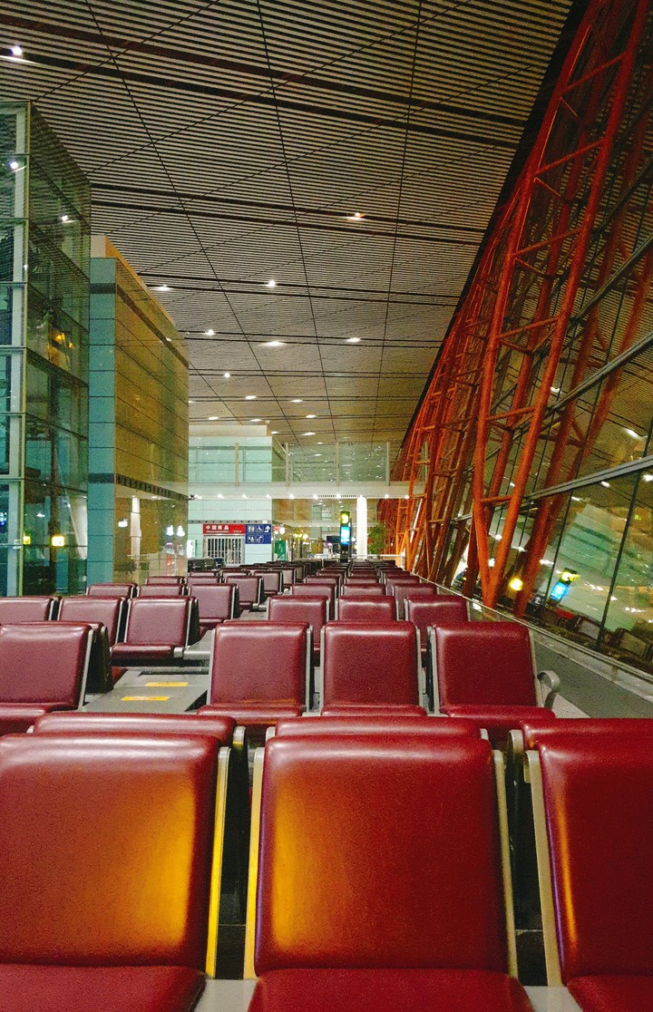 in Beiging airport
