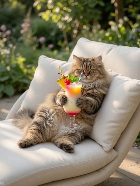 おもしろ猫