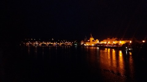 night praha