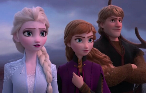 Elsa,Anna and Kristof