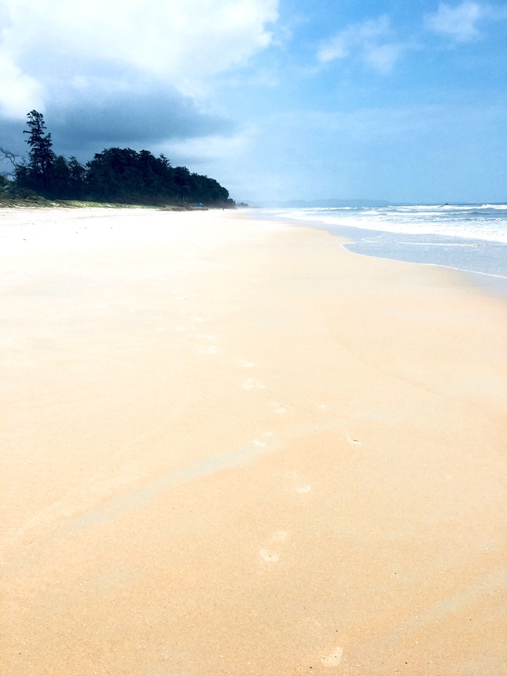 Beach white Sand