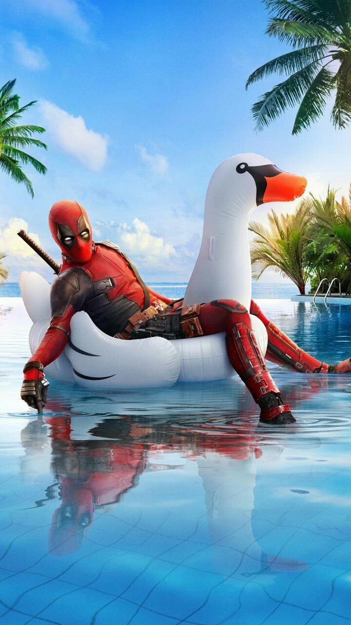 Deadpool in pool