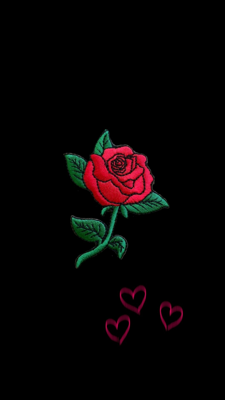 rose and hearts