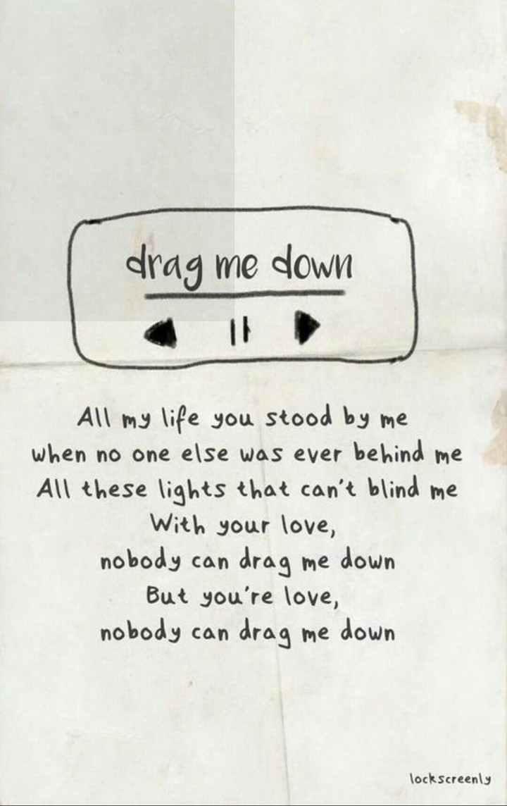 Drag me down