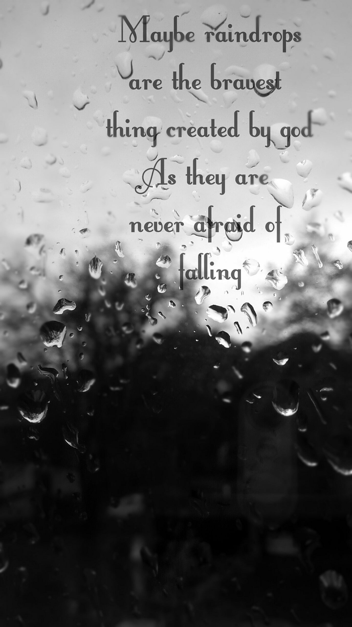 raindrops