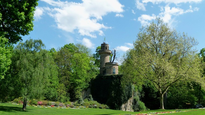 Blühendes Barock Schloss Ludwigsburg