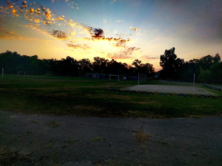 The beginning of dawn