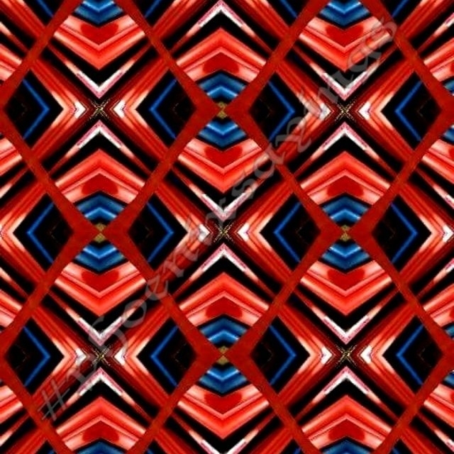 I made this kaleidoscope print from wall graffiti