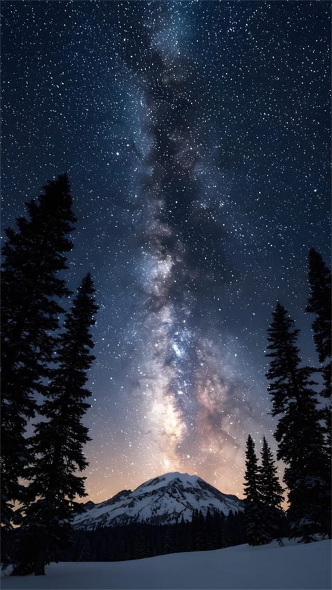 sfondi star, night