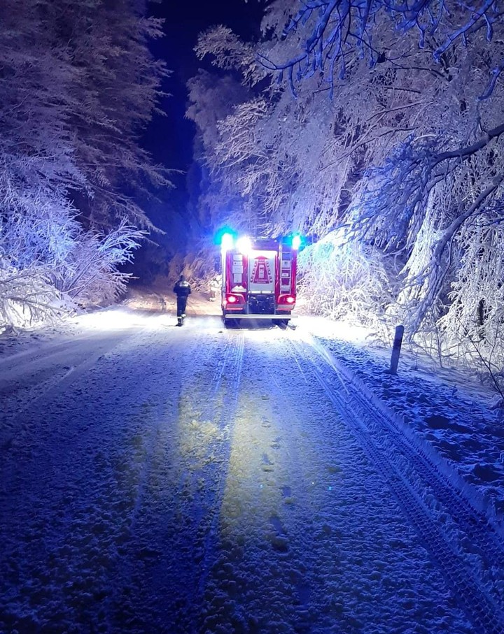 fire and snow