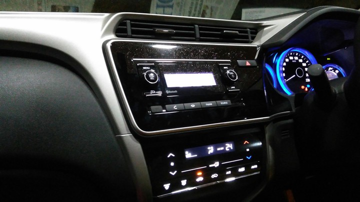 inside my Honda city