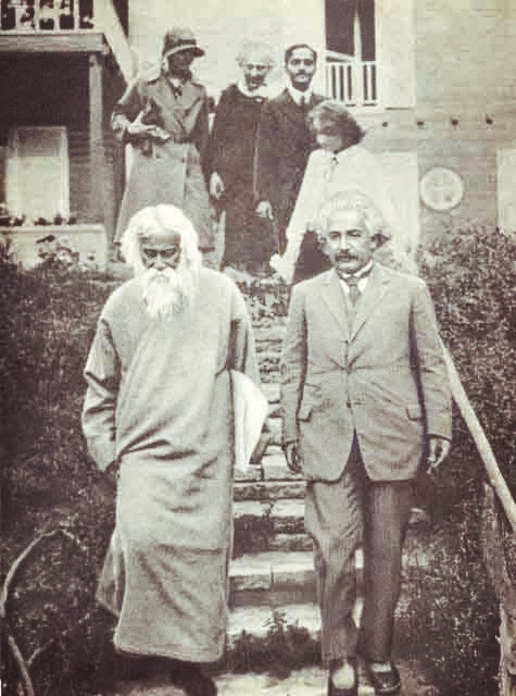 Tagore and Einstein