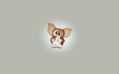 Adorable Gizmo Gremlins Minimal Background