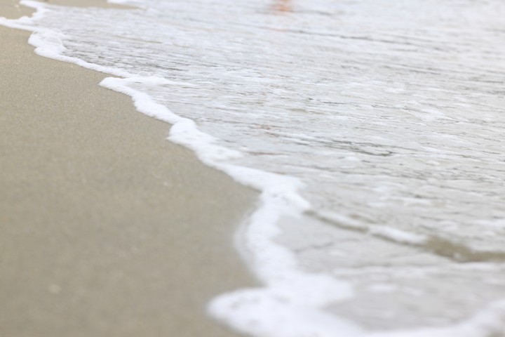 The beach