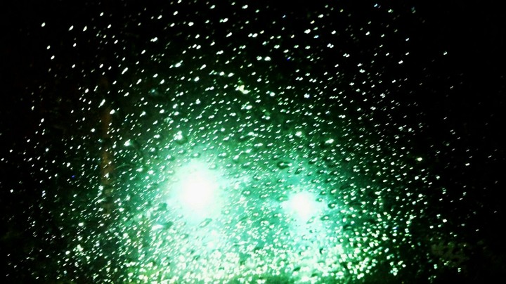 Headlights on a Rainy Night