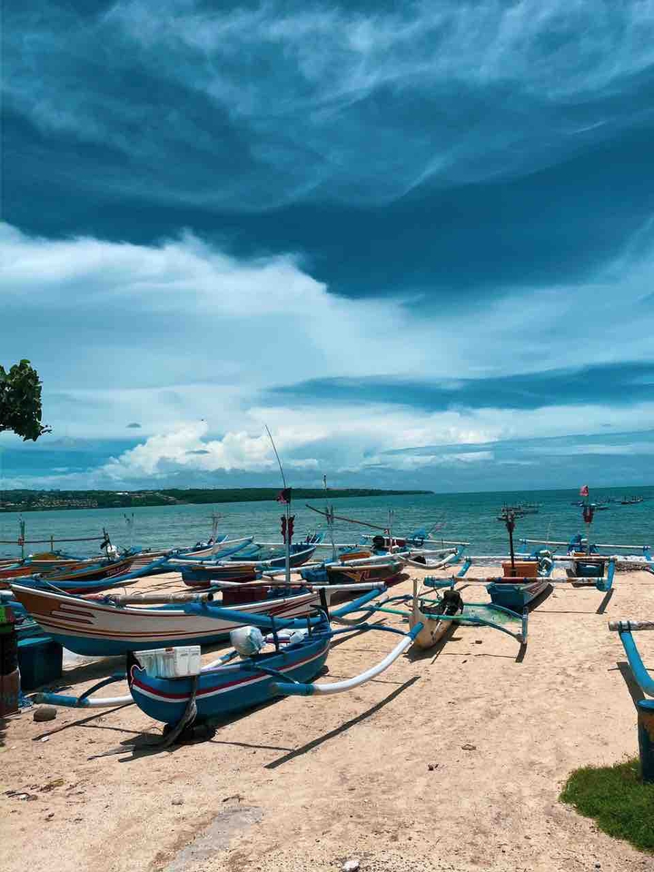 Balinese fishermen