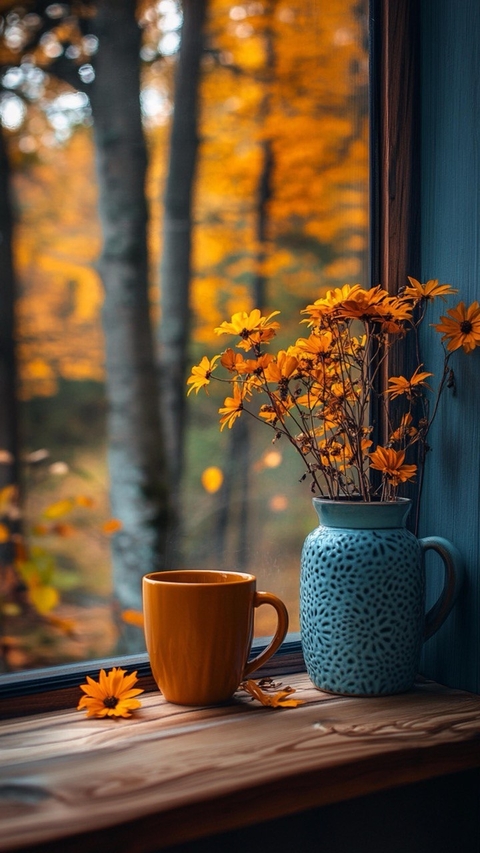 Orange, houseplant वॉलपेपर