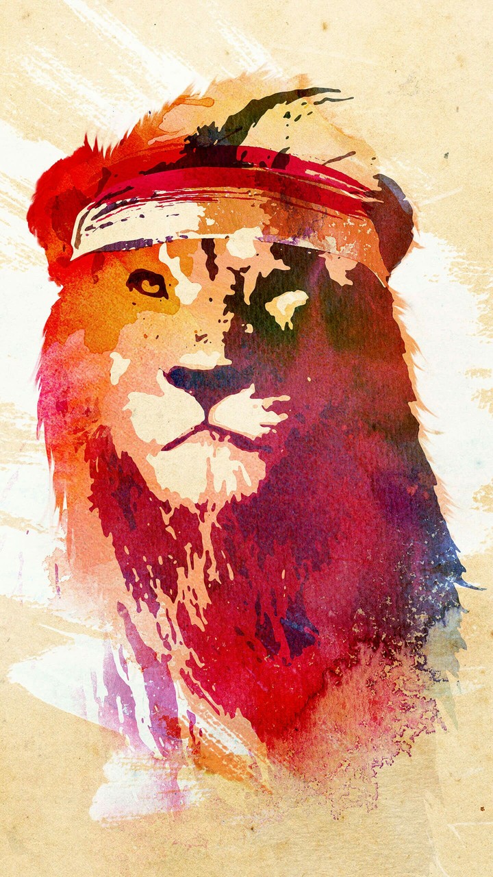 Urban style Lion