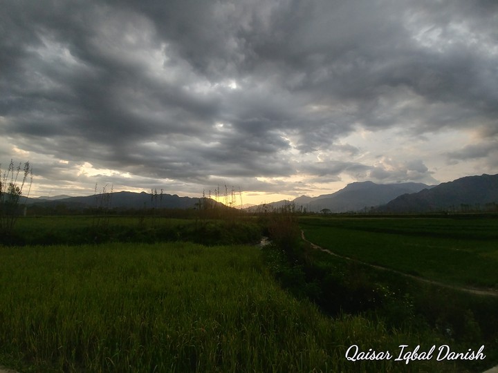 Clouds Sunset Landscape