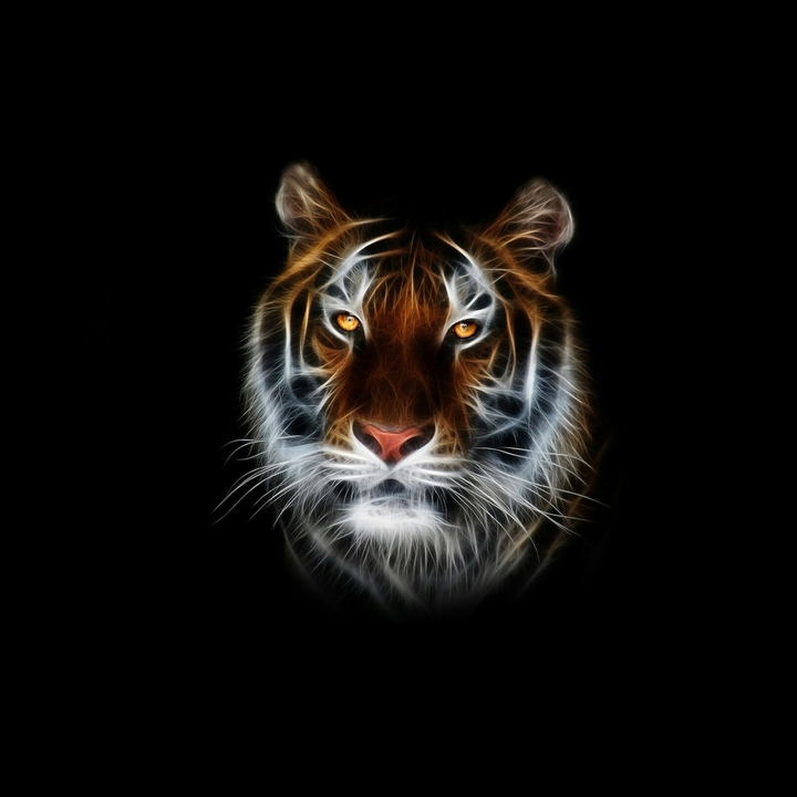 Glowing Tiger