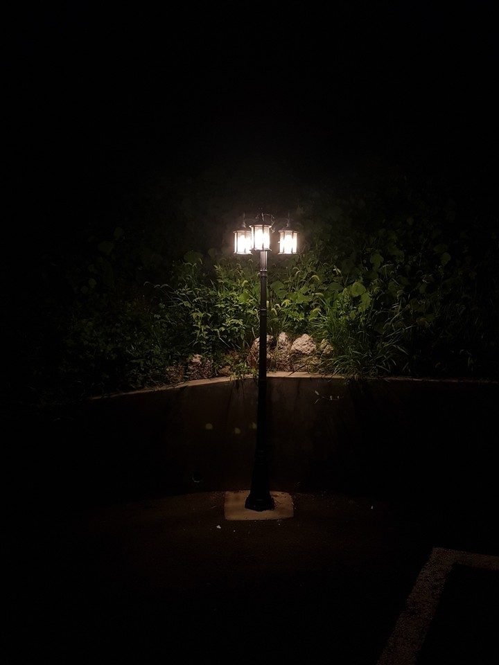 A street lamp