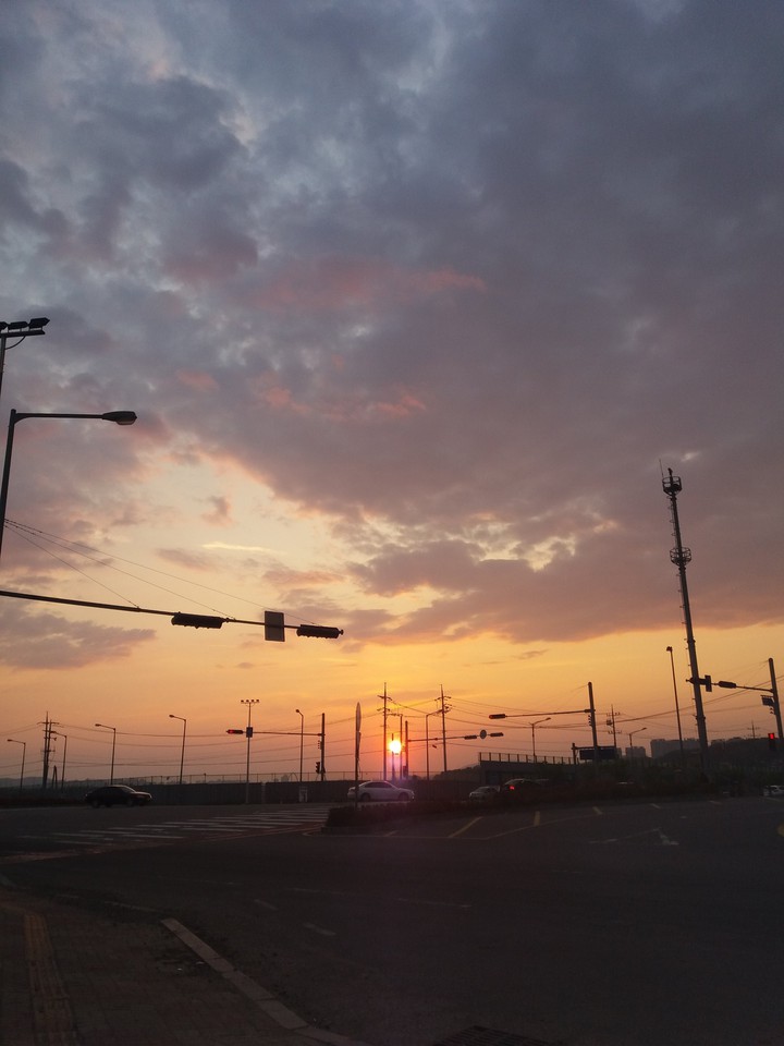 sun set
