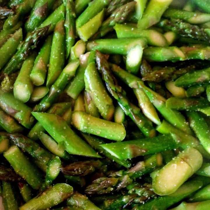 Grüner Spargel