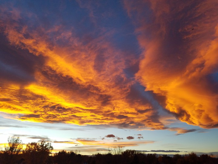 Colorado Fire in the Sky