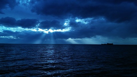 The darkerblue shades of thessaloniki...