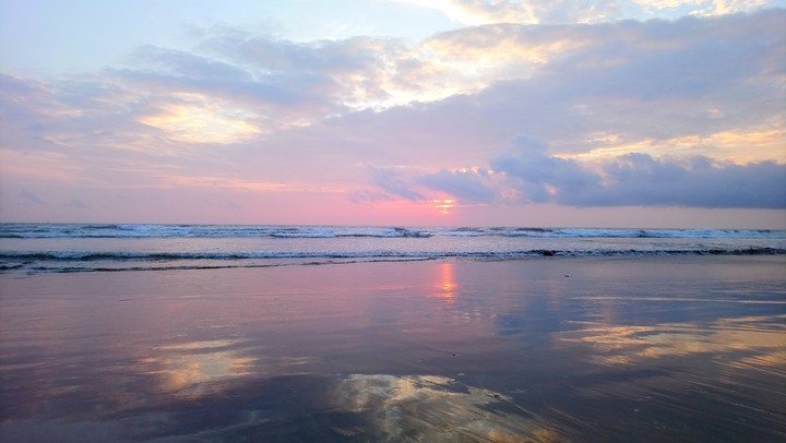 sunset in goa, India