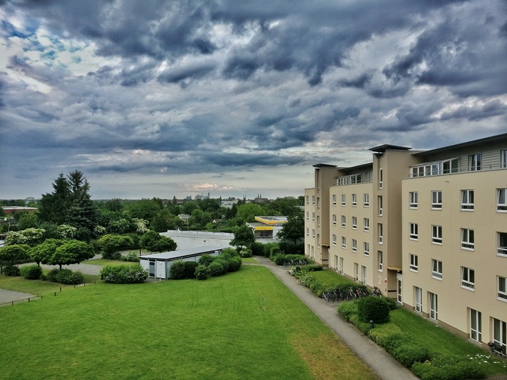 cloudy day