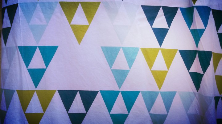 Green, blue, white
