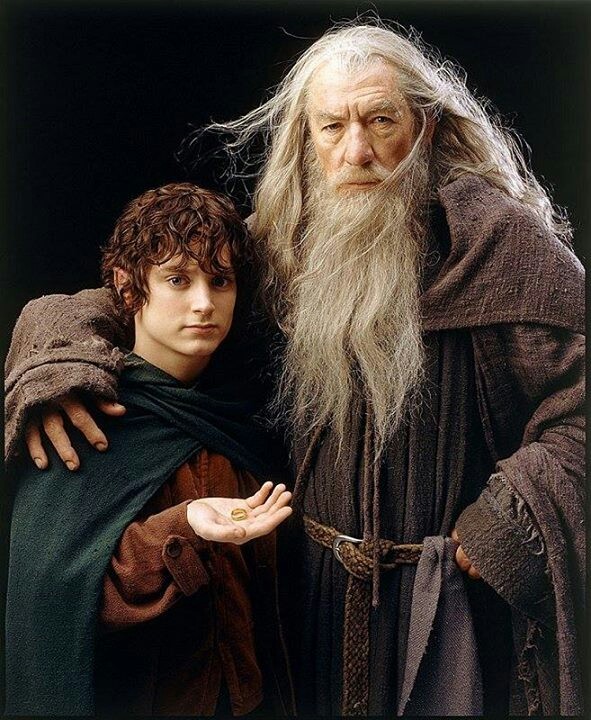 Frodo & Gandalf