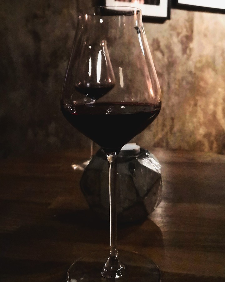 Glass of wine