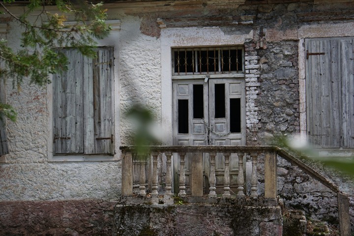abandoned house
