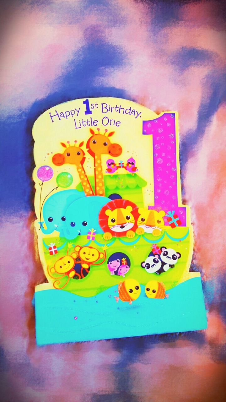 First Birthday Card!