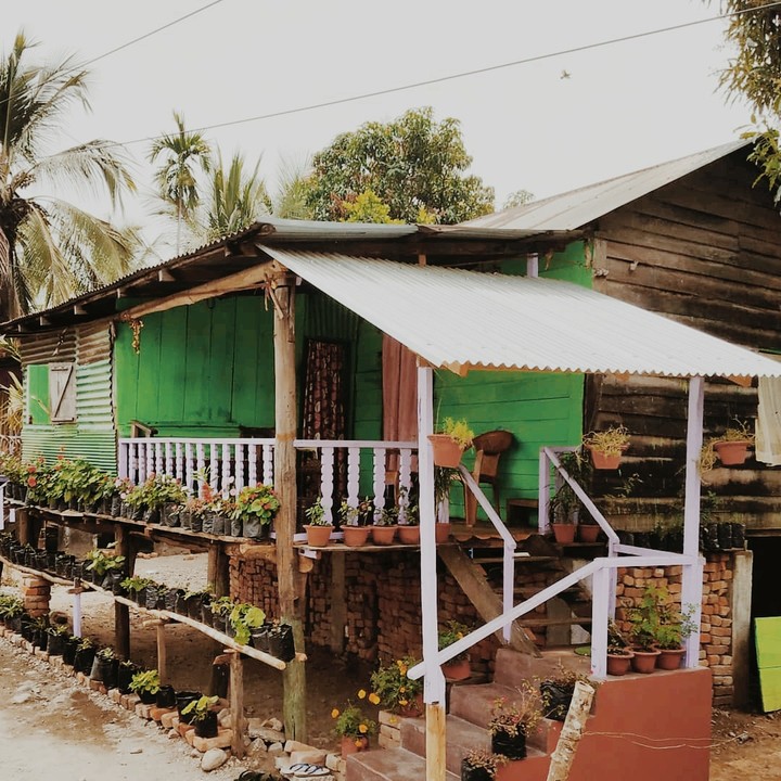 Beautiful houses in Siliguri, West Bengal.