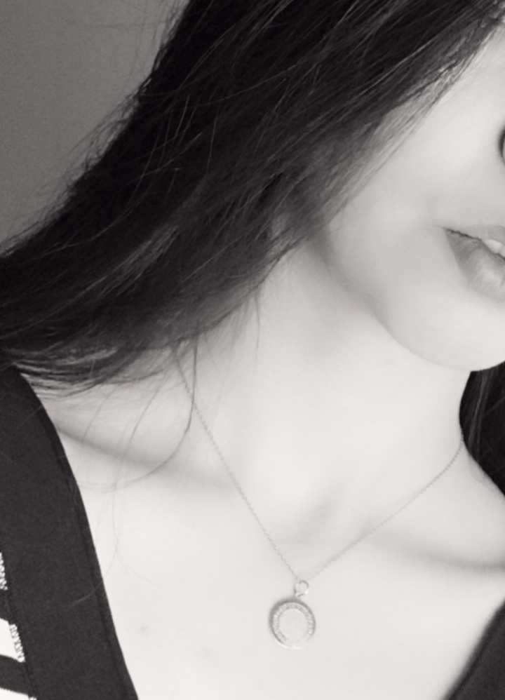 black and white
