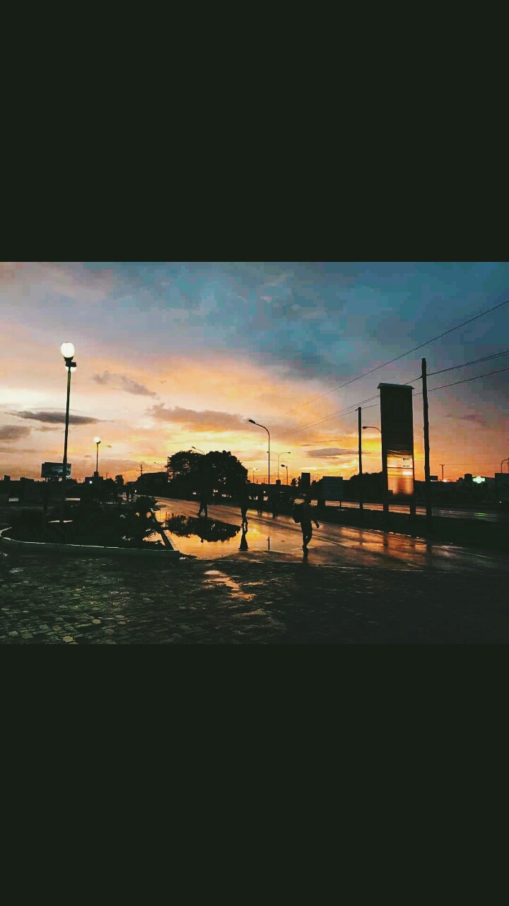the town