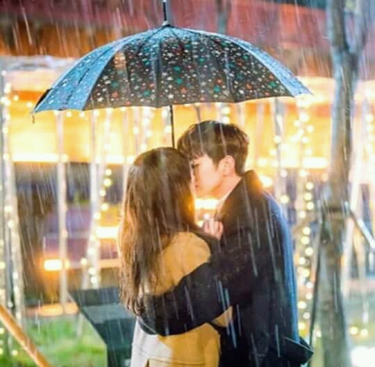 A rainy day