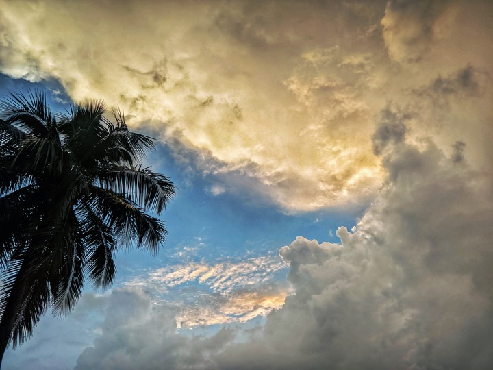 cloudy sky ?