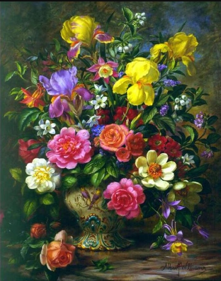 Painting bouqet